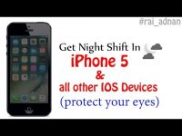 Night shift iPhone 5c