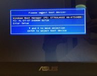 Please select boot device что выбрать