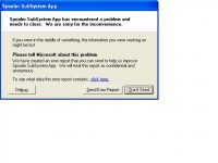 Ошибка spooler subsystem app Windows XP