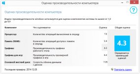 Как узнать производительность компьютера Windows 8 1