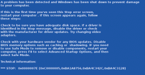 Ошибка при запуске приложения 0xc000007e Windows 7