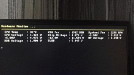 Hardware monitor при загрузке что делать