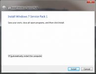 Как удалить сервис пак 1 Windows 7